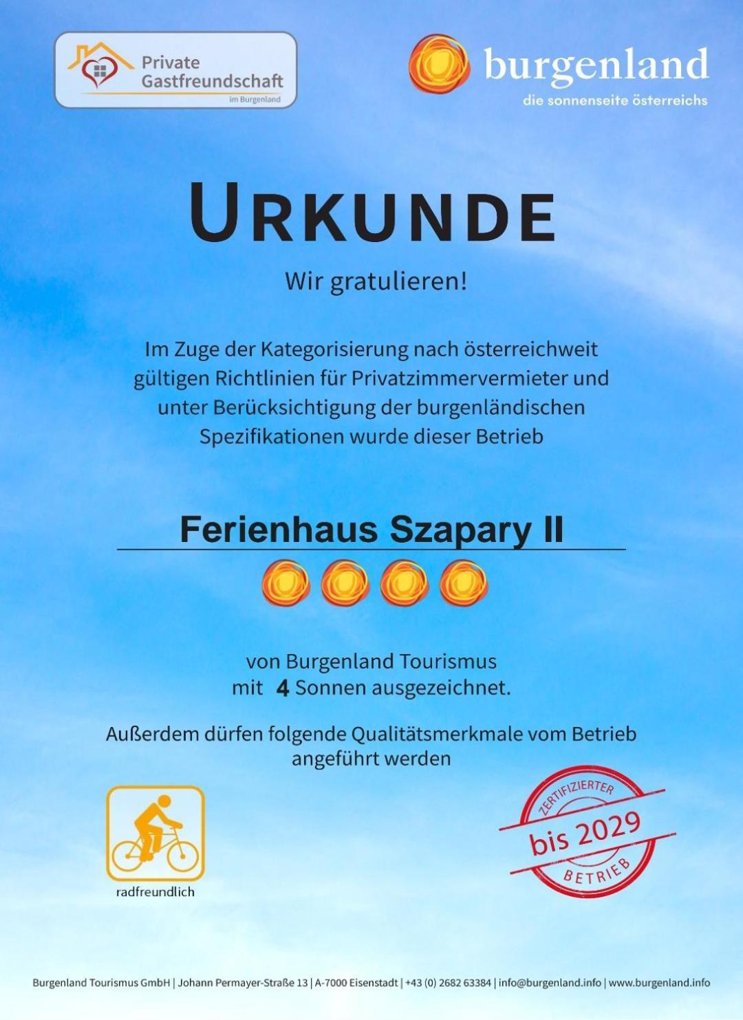 Ferienhaus Szapary II Eisenberg an der Pinka Exteriör bild